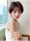 LallYou　錦糸町　シアーカラーゆるふわ無造作パーマショート