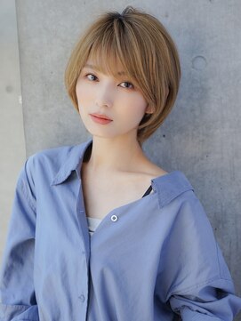 前髪あり大人ショートボブ代30代40代 Ain 表参道 川原大地 L エイン オモテサンドウ Ain Omotesando のヘアカタログ ホットペッパービューティー