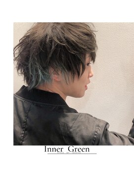 アパルトメント ジェシカ(l'appartement de Jessica) インナーカラー　アイスグリーン