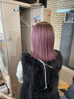 ラフ(LAFF)&nbsp;#黒髪#ボブルフ#ネビージュ#小顔#ワンレン