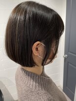 シェル 吉祥寺(shell)&nbsp;グレージュカラー/ボブウルフ/黒髪/ココアベージュ