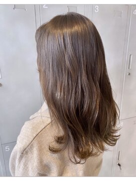 レイミュー 千葉(Lei miu) 【Lei橋本】ナチュラルグレージュ×サイドレイヤー☆