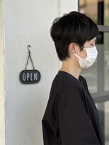ビオトープ(Bio Top)&nbsp;耳だしショート/マニッシュショート/日進市美容院◎30代40代50代