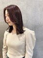 アングゥ ウル(ungu ul)&nbsp;大人可愛いミディアムスタイル。