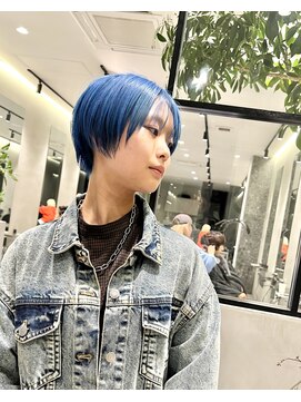 ベック(BECK) short×blue