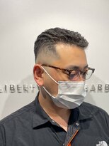 リバティシェアバーバー 銀座2nd(LIBERTY SHARE BARBER)&nbsp;スキンフェードコテパーマ濡れパンマッシュパーマ[銀座<理容室>]
