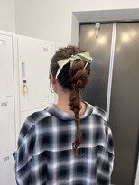 ボタン ハカタ(VOTAN hakata)&nbsp;【ろみおStyle】ポニーアレンジ☆お呼ばれヘア