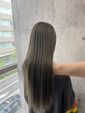 ペイント(PAINT) オリーブグレージュ×【髪質改善】ULTOWAトリートメント