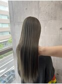 オリーブグレージュ×【髪質改善】ULTOWAトリートメント