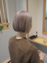 エニィ 池袋西口(Any) 黒髪/グレーベージュ/レイヤーロング/前髪パーマ/池袋