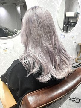 エノルア(enorua) ブリーチ2回~3回ホワイトラベンダー