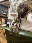 結婚式ヘアアレンジ