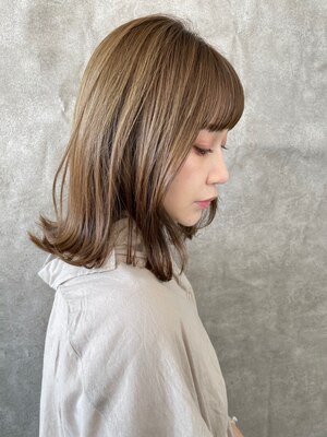 《吉塚駅から2分！/ケア重視》[マジックハーブカラー]でカラーをする度に髪がどんどん綺麗に！
