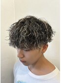 ツイストスパイラルパーマ&ハイライト