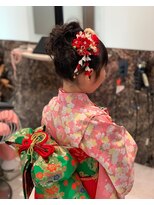 ビジョルノ つくばみどりの店(Begiorno)&nbsp;7歳七五三　着付け　ヘアセット