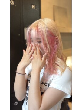 ココモ(KOKOMO) 【 NINA 】抜きっぱなしブロンド/お任せデザイン