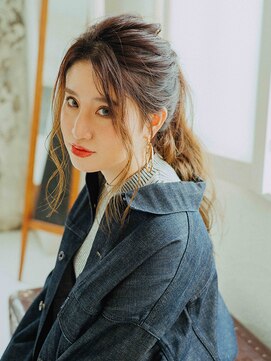 スタリー(Starry) ロングヘア簡単アレンジ20代/30代/40代/ハレマチ通り