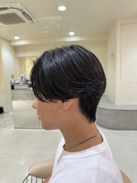 ニコ トウキョウ ヨコハマ(nico) メンズ/センターパート/ニュアンスパーマ