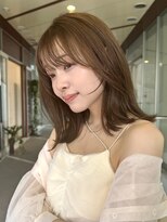 シア 表参道(SHEA.)&nbsp;【小林聖悟】ミディアムレイヤー×前髪パーマ