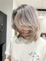 シェイト(ciate)&nbsp;ホワイトバレイヤージュ　レイヤーボブ