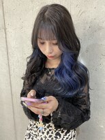 リリアン(ReLien)&nbsp;ブルーブラックイヤリングカラー