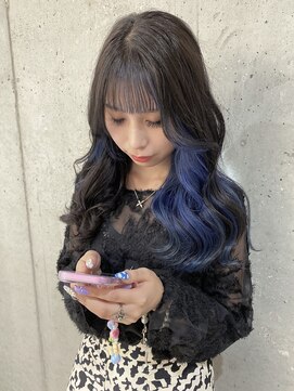 リリアン(ReLien) ブルーブラックイヤリングカラー