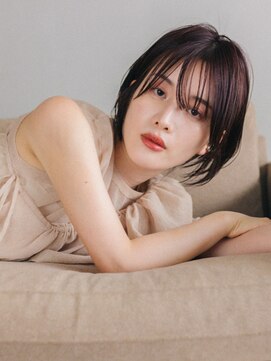 ミット バイ ツリー 吉祥寺(mit by tree) くすみベージュ韓国風巻きヘアアレンジ大人女子ウルフレイヤー