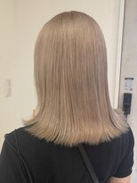 カラースタンド(COLOR STAND) ミルクティーベージュハイトーンブリーチダブルカラー佐賀