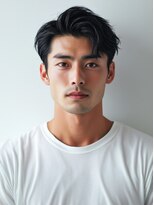 セプト 博多(SEPT.)&nbsp;アップバング ツーブロック ビジネスヘア フェード 20代 30代