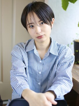 バース(BIRTH) 天神【BIRTH】暗髪カラー大人ショート　3