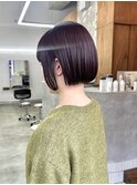 ミニボブ 切りっぱなしボブ タッセルボブ 暖色カラー 柏 学割