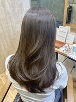 テラスヘア 三条(TERRACEhair) 夏カラー・オリーブベージュ