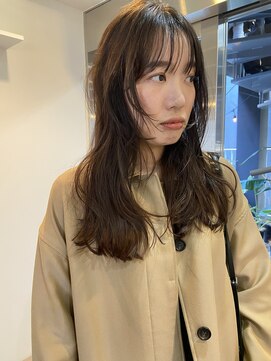 パープル(PURPLE) レイヤーカット/ロングヘア/イルミナカラー/ロングレイヤー