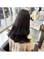 フォルテ 草薙店&nbsp;地毛風暗髪カラー　韓国ヘア　西村ひより