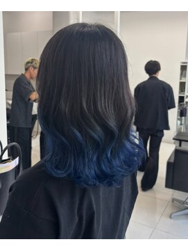 アライブ ハラジュク(ALIVE harajuku) 【ALIVE 夕貴】ブルーグラデーションカラー