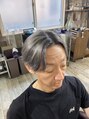デルフィーノ ヘアーパフォーム(delfino hair perform)&nbsp;バレイヤージュで白髪ぼかし