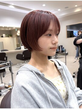 シュク 高円寺(SYUK) SYUK kazu 【高円寺 顔まわりカット 髪質改善 ハイライト 】