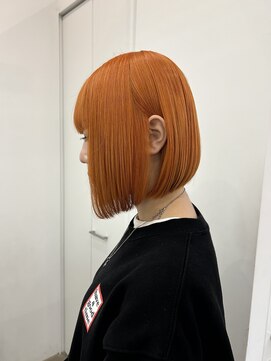 ノートエートル 西金沢(Nought etre) 10代/20代/ハイトーンカラー/オレンジからー/秋カラー