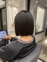 リノアバイフェリア(LINO’A by felia)&nbsp;ライン感が可愛い切りっぱなしボブ◎