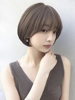 ユーフォリア 銀座(Euphoria)&nbsp;韓国/小顔/黒髪/ココアベージュ/銀座/ショートボブ