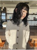 【杏】ロングパーマ