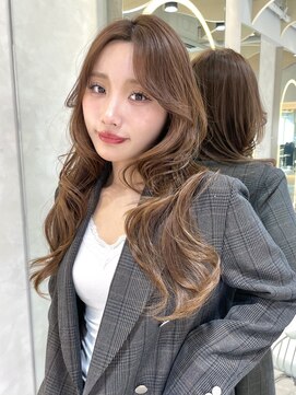 ロンド レグリーズ 立川(Lond leglise) 大人ガーリー/バタフライカット/ミディアムレイヤーカット/立川