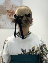 オニキス 原宿(ONYX) a189 成人式ヘアセット卒業式ヘアセット着付け振袖袴