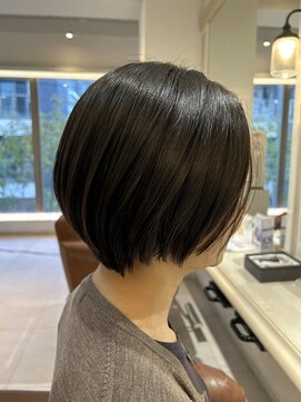 オレンジポップ 流山おおたかの森店(ORANGE POP) 着物ヘア/大人ガーリー/ダークアッシュ/似合わせカット/流山