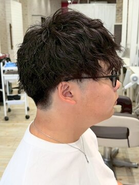 ガーデン 西川田店(garden) 宇都宮メンズカットメンズパーマ波巻きスパイラルパーマツイスパ