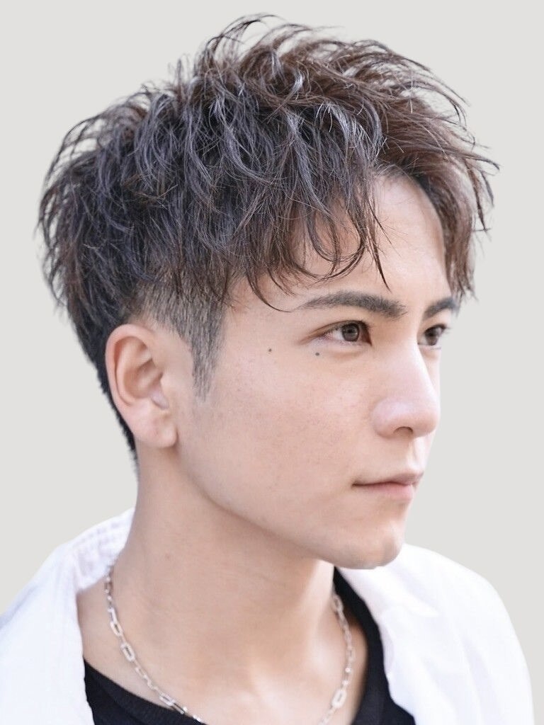 メンズカット\5000#天神#センターパート#スパイキーショート#19時以降#men's
