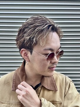 スウェル 稲毛店(Swell) フェザーバレイヤージュ[稲毛/メンズ]