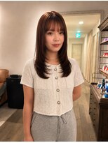 リプレイ(replay)&nbsp;レイヤーカット　顔周りレイヤー　ミディアムレイヤー