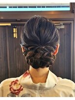 ヘアドゥポジャ 寺尾町店(Hair Do poja)&nbsp;浴衣シニヨン
