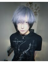 キイ 原宿 表参道(K.e.y)&nbsp;シャギーカットウルフカットエンドカラーホワイトカラー